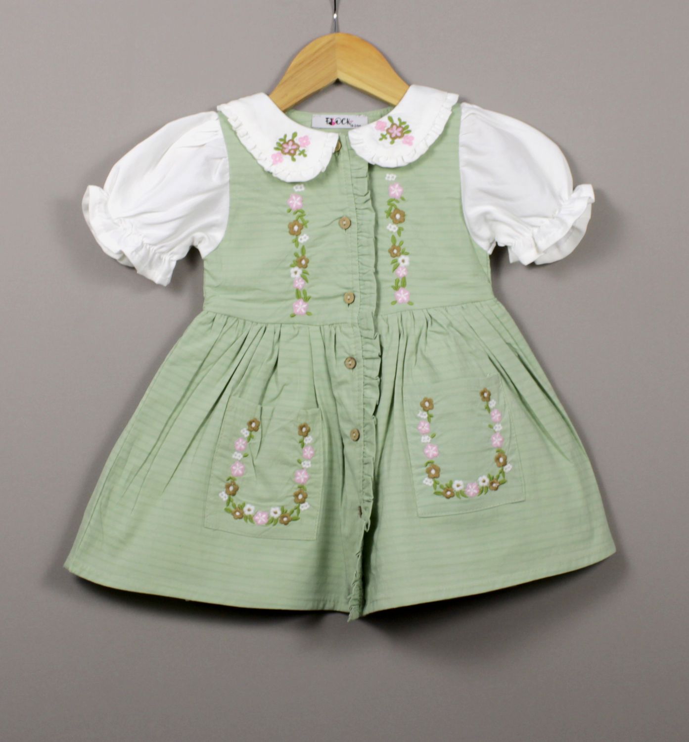 Full Embridry dress(1 to 5-6 years)