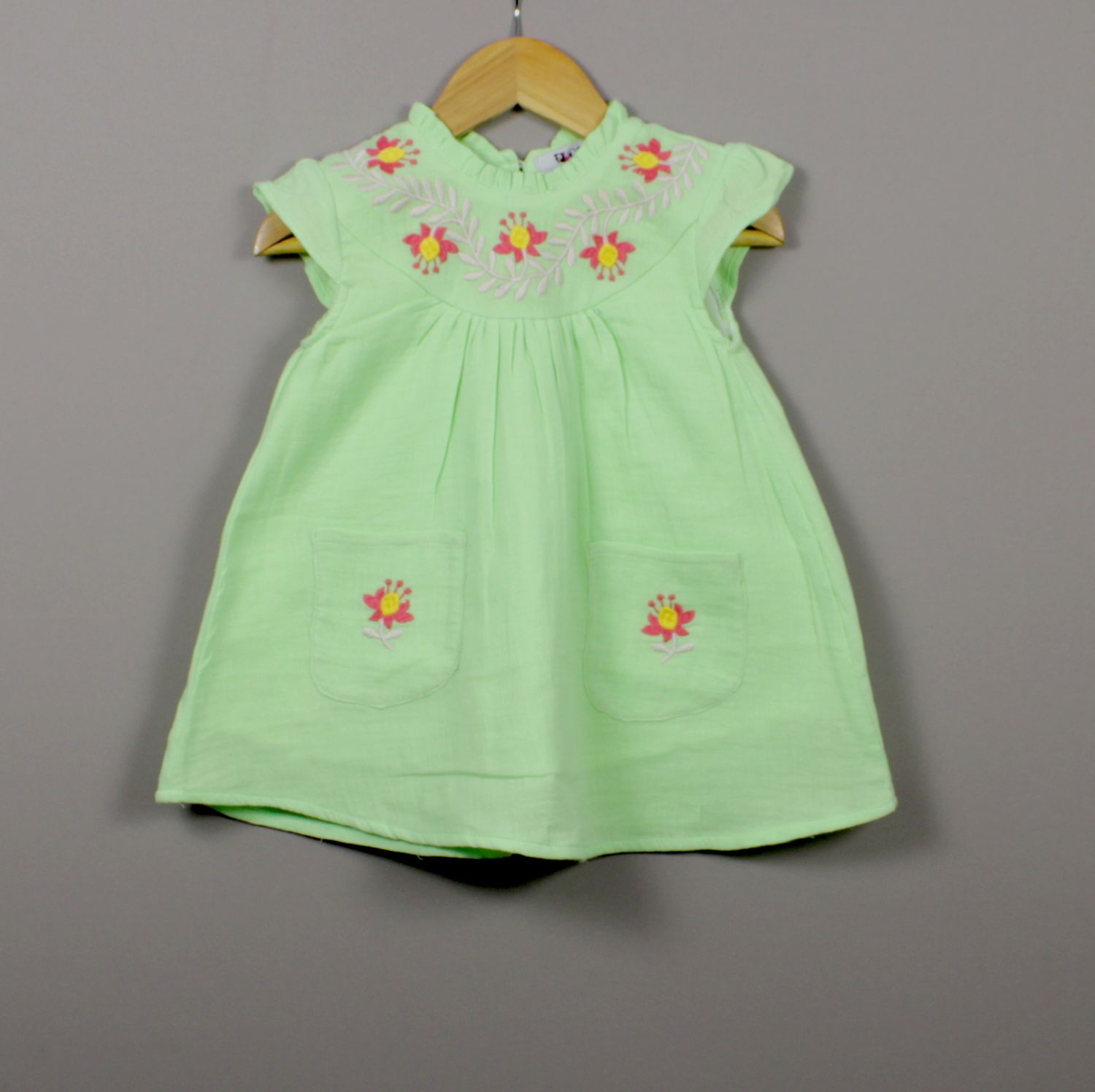 Emboridary dress(3 months to 3 years)