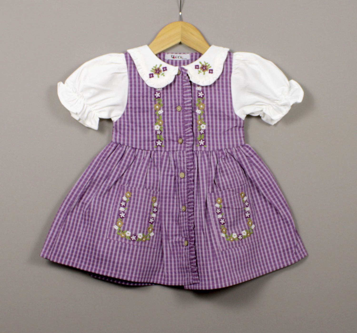Emboridry dress(1 to 6-7 years)