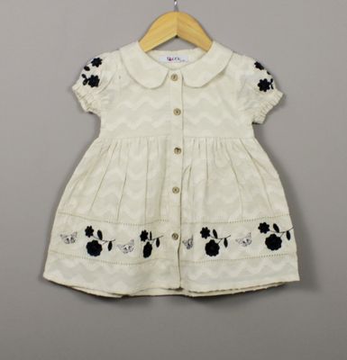 emboridry dress(3 months to 3 years)