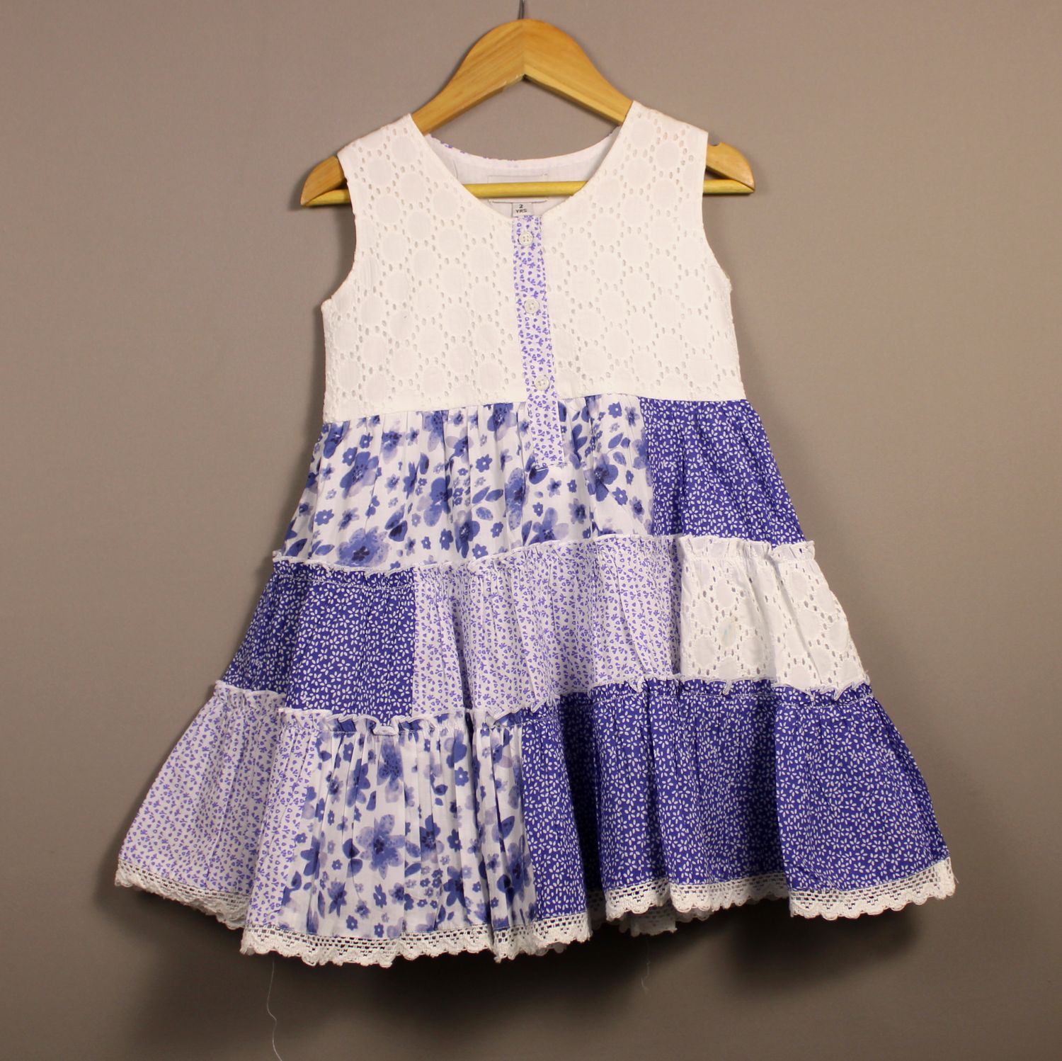 Cotton dress(2 to 12 years)