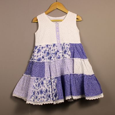 Cotton dress(2 to 12 years)