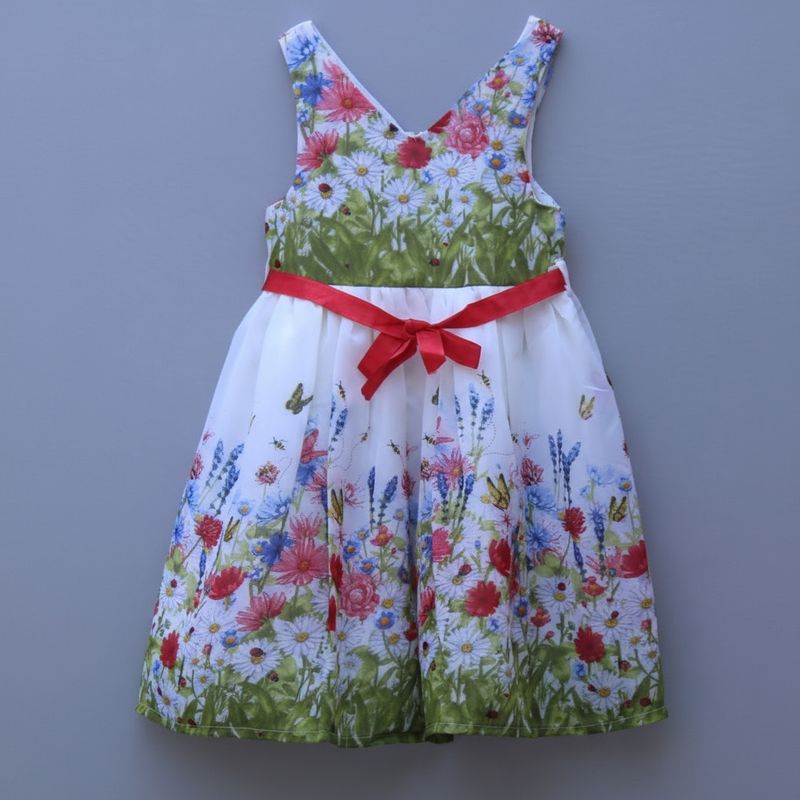 Floral Chiffon Frock