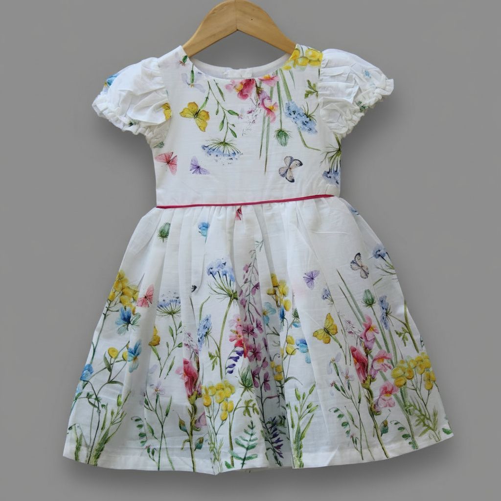 Floral Cotton Frock