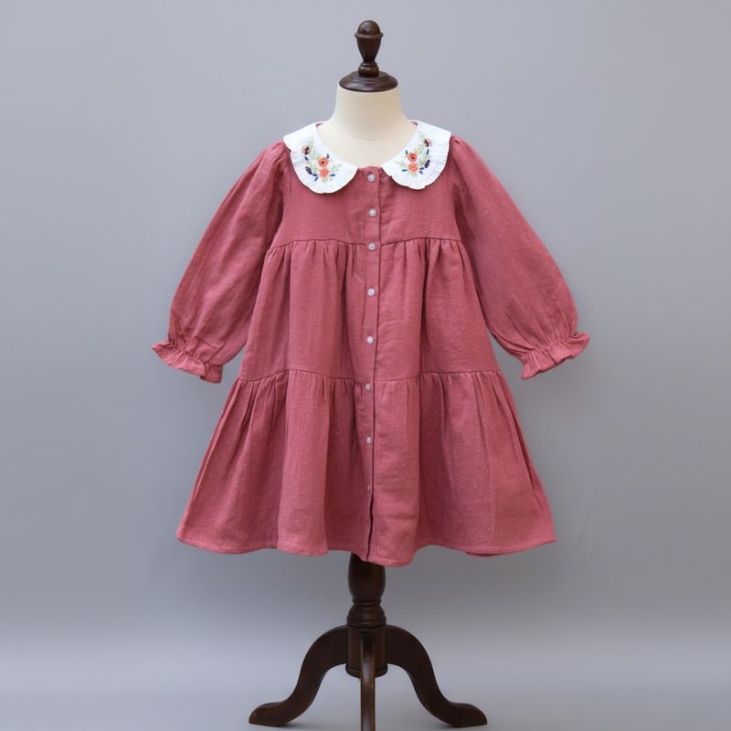 Peter Pan Collar  Dress