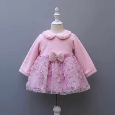 Winter Party Dress – Soft Fur Bodice