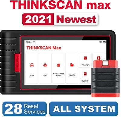 Thinkscan Max Car Diagnostic Scan Tool for All Vehicles