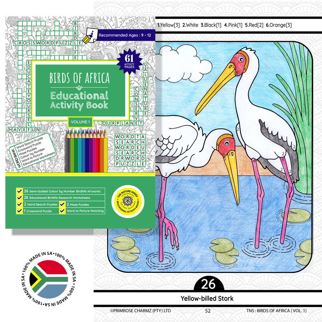 The Nature Series - Kids Educational Activity Books