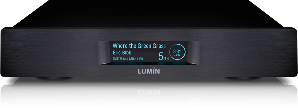 Lumin D3 Network Player (Black/Silver)