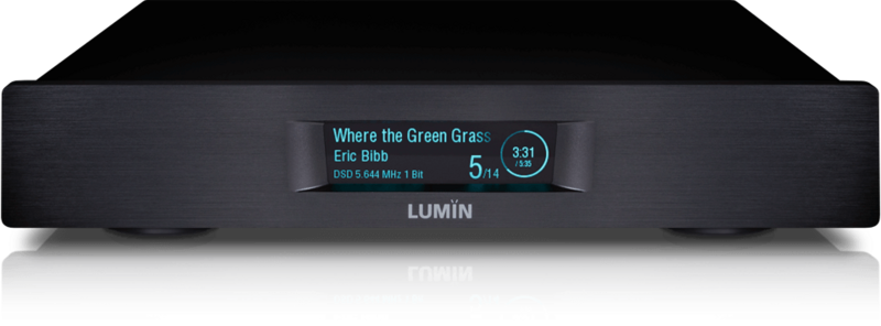 Lumin D3 Network Player (Black/Silver)