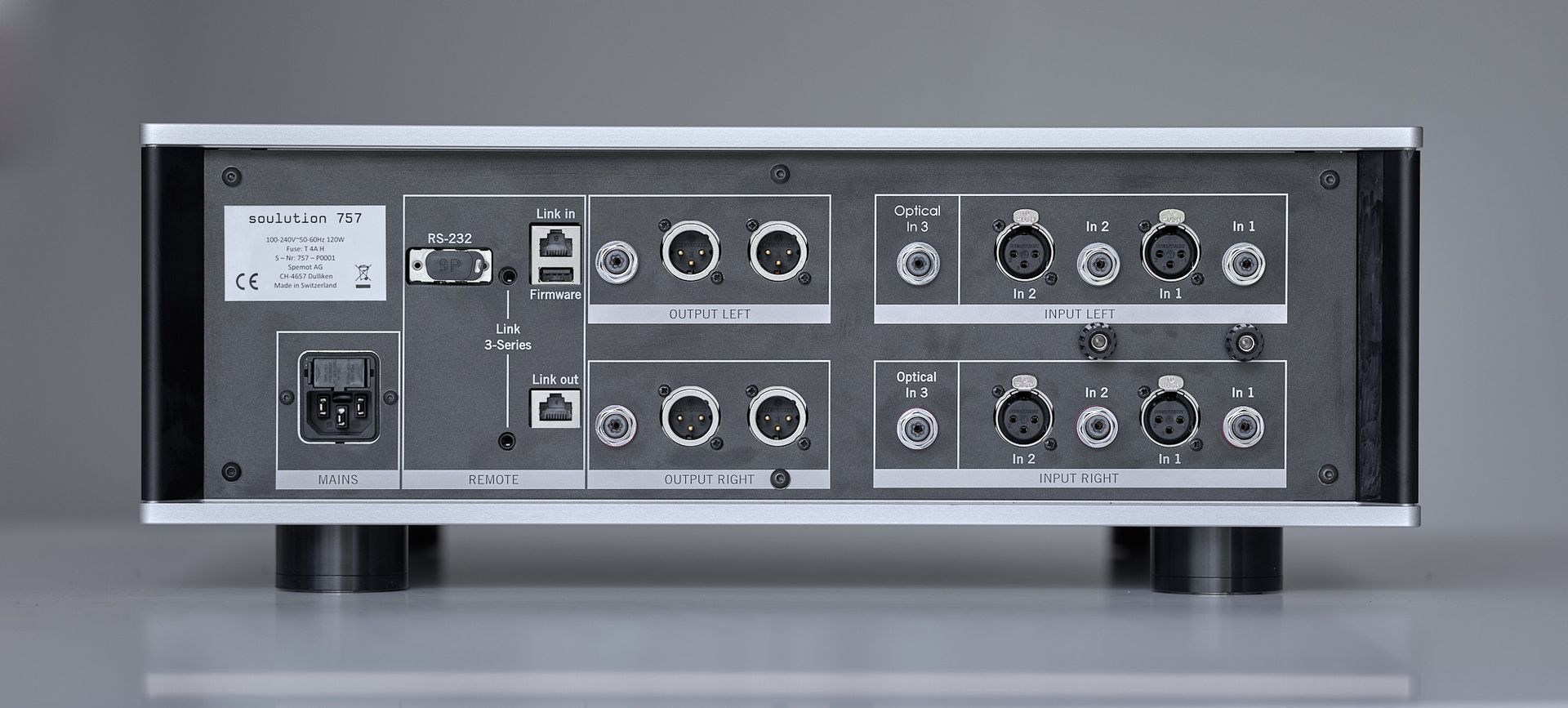 Soulution 757 Deemphasis Preamplifier