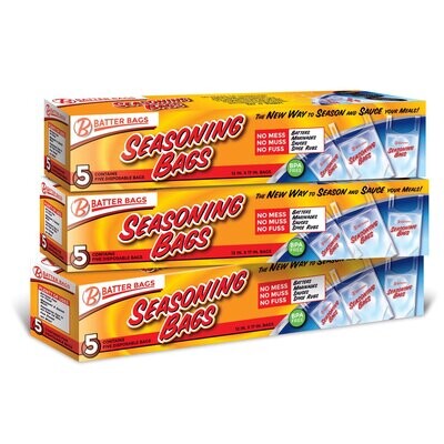 BatterBags Seasoning Bags (3 boxes + 1 Free Box)