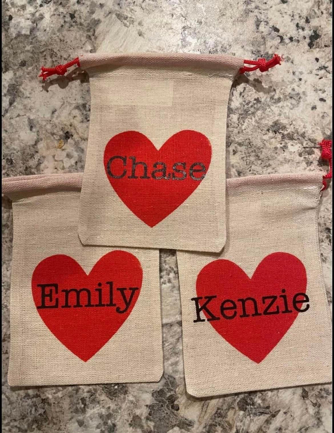 Valentines Day Treat Bags