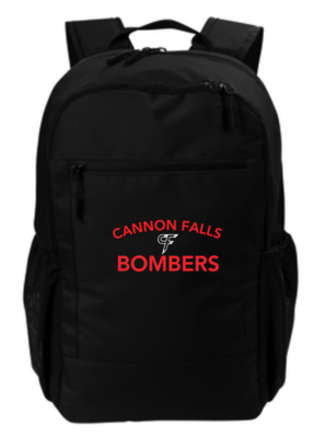 Cannon Falls Bombers Back Pack