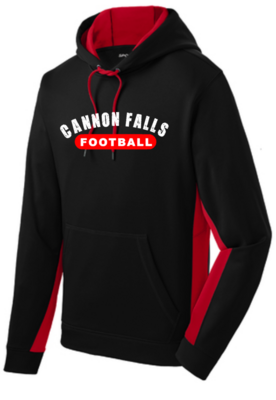 Color Block Cannon Falls Football Sweatshirt