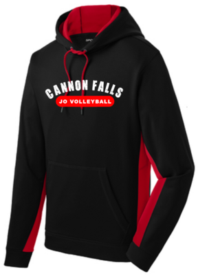Color Block Cannon Falls Jo Volleyball Sweatshirt