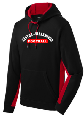 Color Block Kenyon-Wanamingo Football Sweatshirt