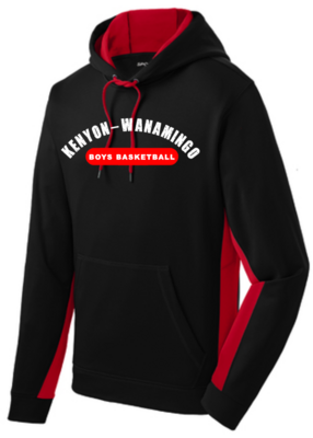 Color Block Kenyon-Wanamingo Girls Basketball Sweatshirt