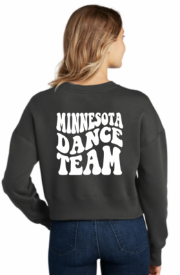 Minnesota Dance Team Cropped Crewneck
