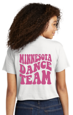 Minnesota Dance Team Cropped Tee