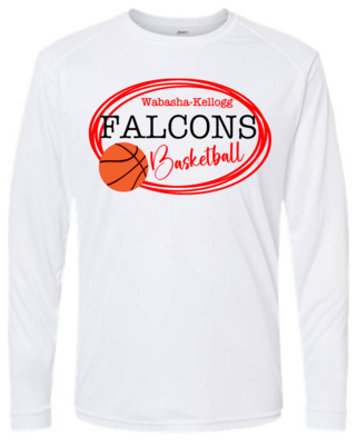 Falcons Basketball Performance Long Sleeve