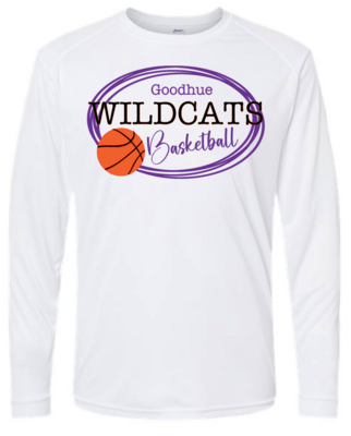 Youth Wildcats Basketball Performance Long Sleeve