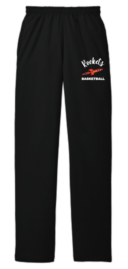 Youth Rockets Basketball Sweatpants #2