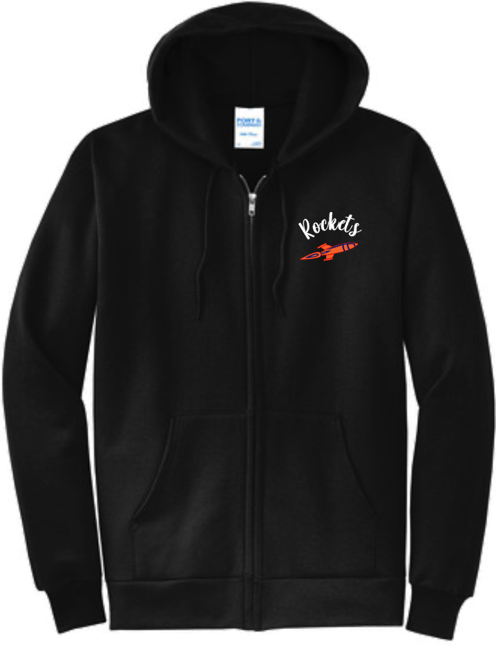 Youth Rockets Full Zip Sweatshirt