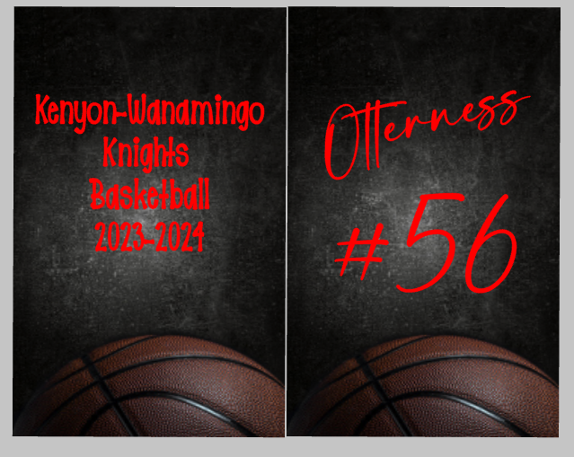 Knights Basketball Bag Tag