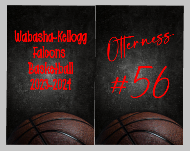 Falcons Basketball Bag Tag