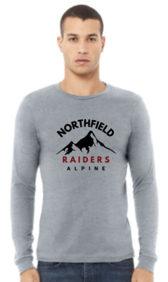 Northfield Alpine Ski Team Long Sleeve T-Shirt Option #2