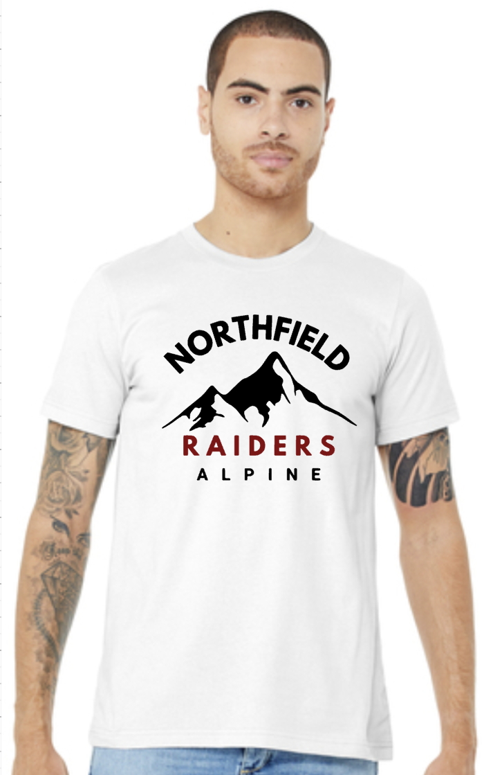 Northfield Alpine Ski Team Short Sleeve T-Shirt Option #2