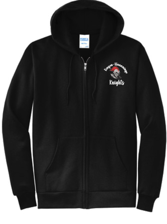 Youth Knights Full Zip Sweatshirt