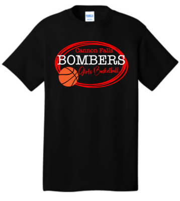 Girls Basketball Fan T-Shirt