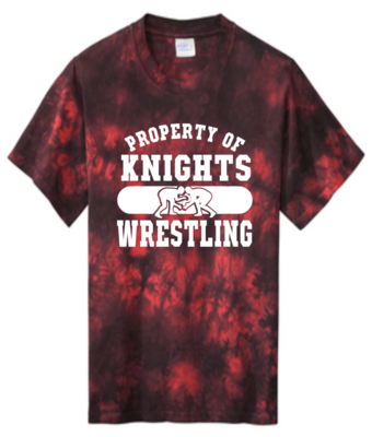 KW Knights Wrestling Crystal Dye T-Shirt