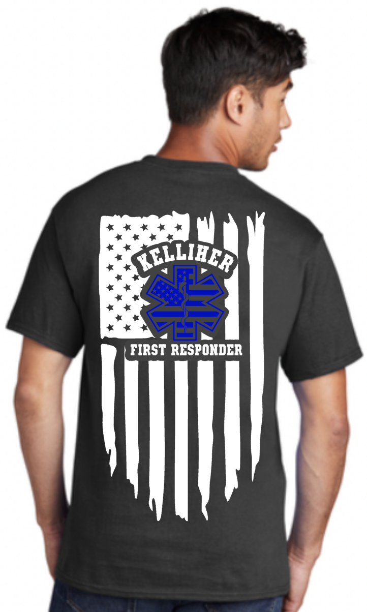 Kelliher First Responder Shirts- Black Options