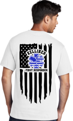 Kelliher First Responder Shirts- White Options