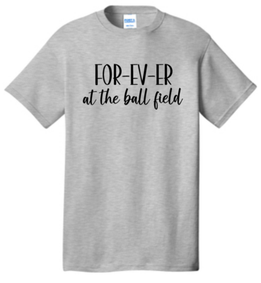 FOR-EV-ER at the ball field