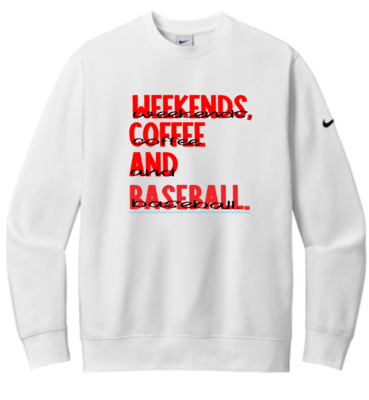 weekends. coffee. and baseball.