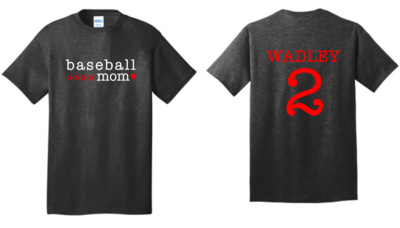 baseball mom custom