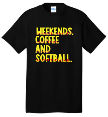 Weekends. Coffee And Softball.
