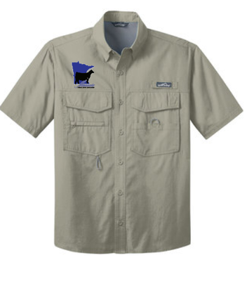 MN Angus Eddie Bauer Fishing Shirt