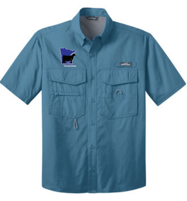 MN Angus Eddie Bauer Fishing Shirt