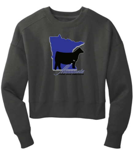 MN Angus Women&#39;s District Cropped Crew