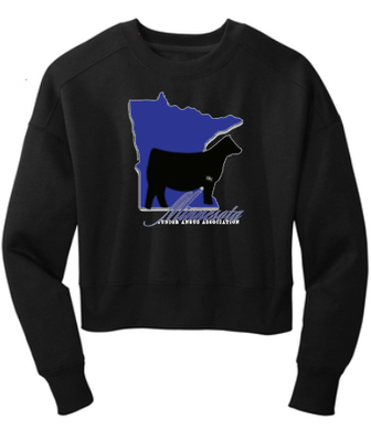 MN Angus Women's District Cropped Crew