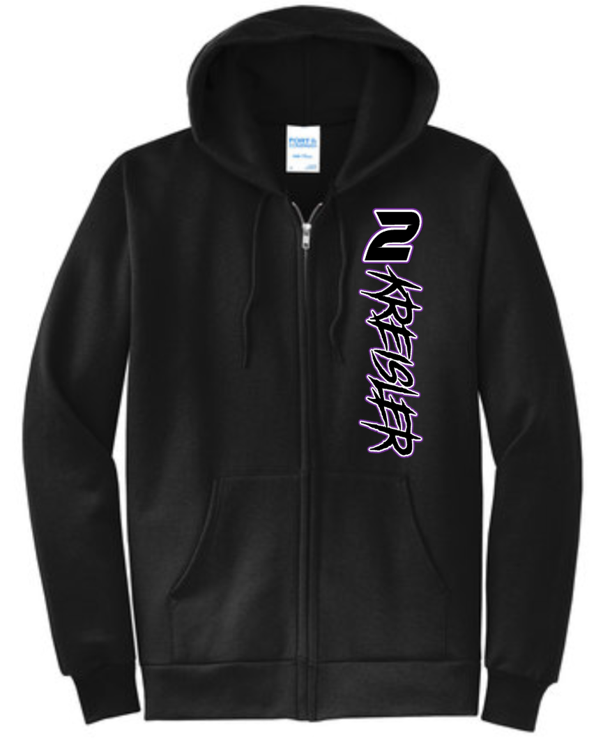 Kreisler Demo Team Zip Up Hooded Sweatshirt