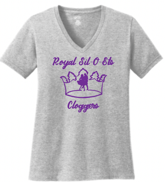 Royal Sil-O-Ets Ladies V-Neck T-Shirt