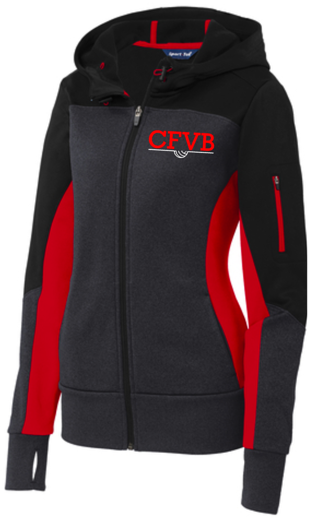 CFVB Ladies Hooded Zip Up