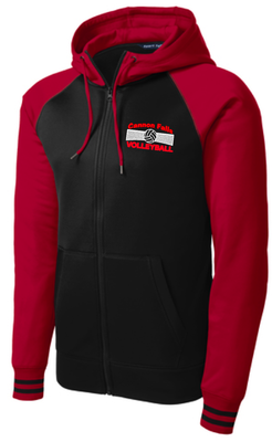 Cannon Falls Volleyball Colorblock Zip Up