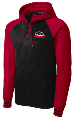 Bombers Volleyball Colorblock Zip Up